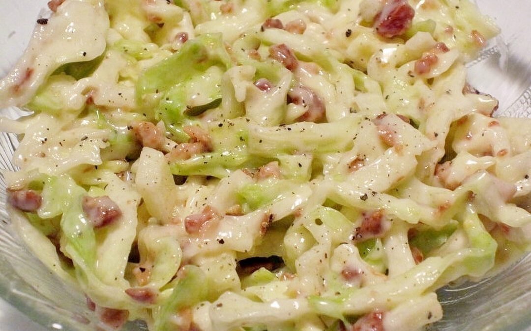Apple Bacon Coleslaw