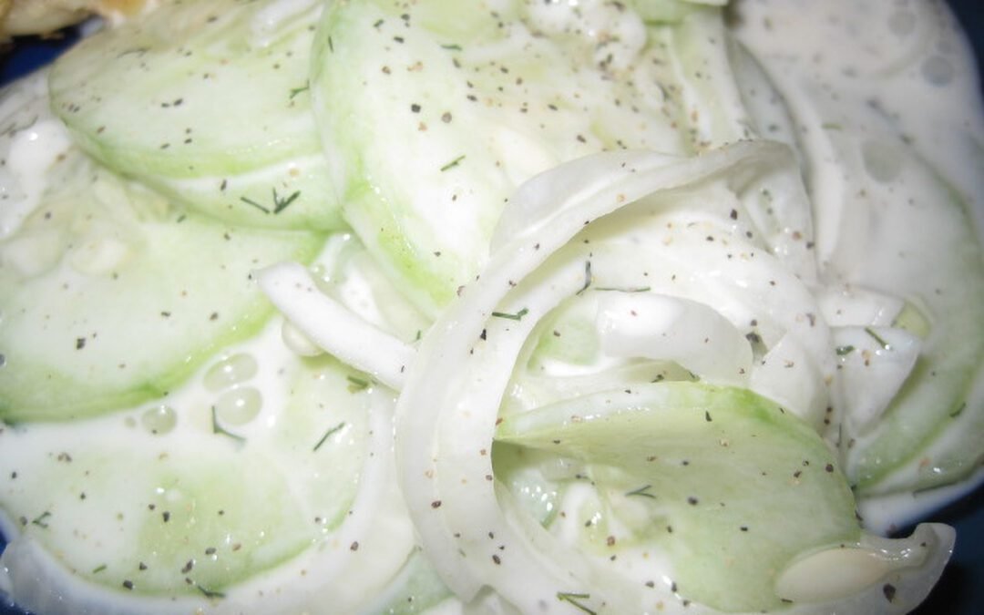 Creamy Cucumber Salad