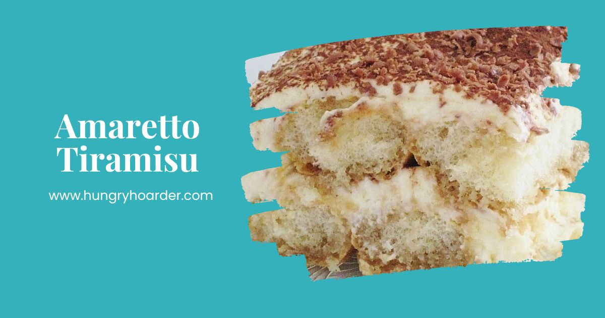 Amaretto Tiramisu Recipe - Hungry Hoarder