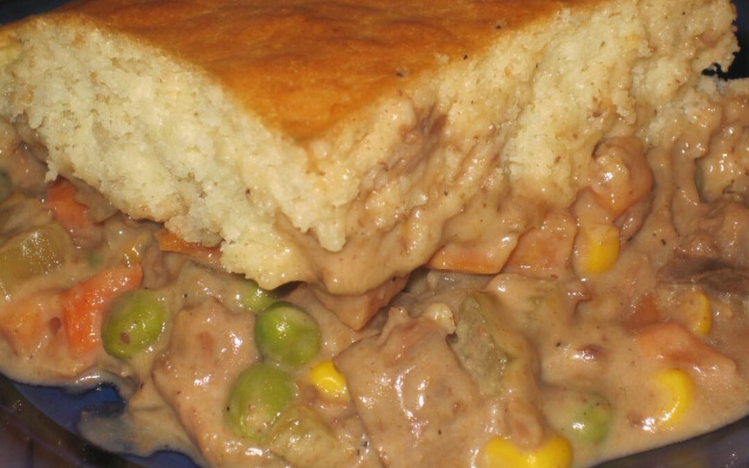 Beef Biscuit Pie
