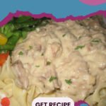 Beef Stroganoff recipe pin