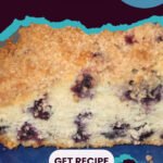 Blueberry Coffee Cake recipe pin